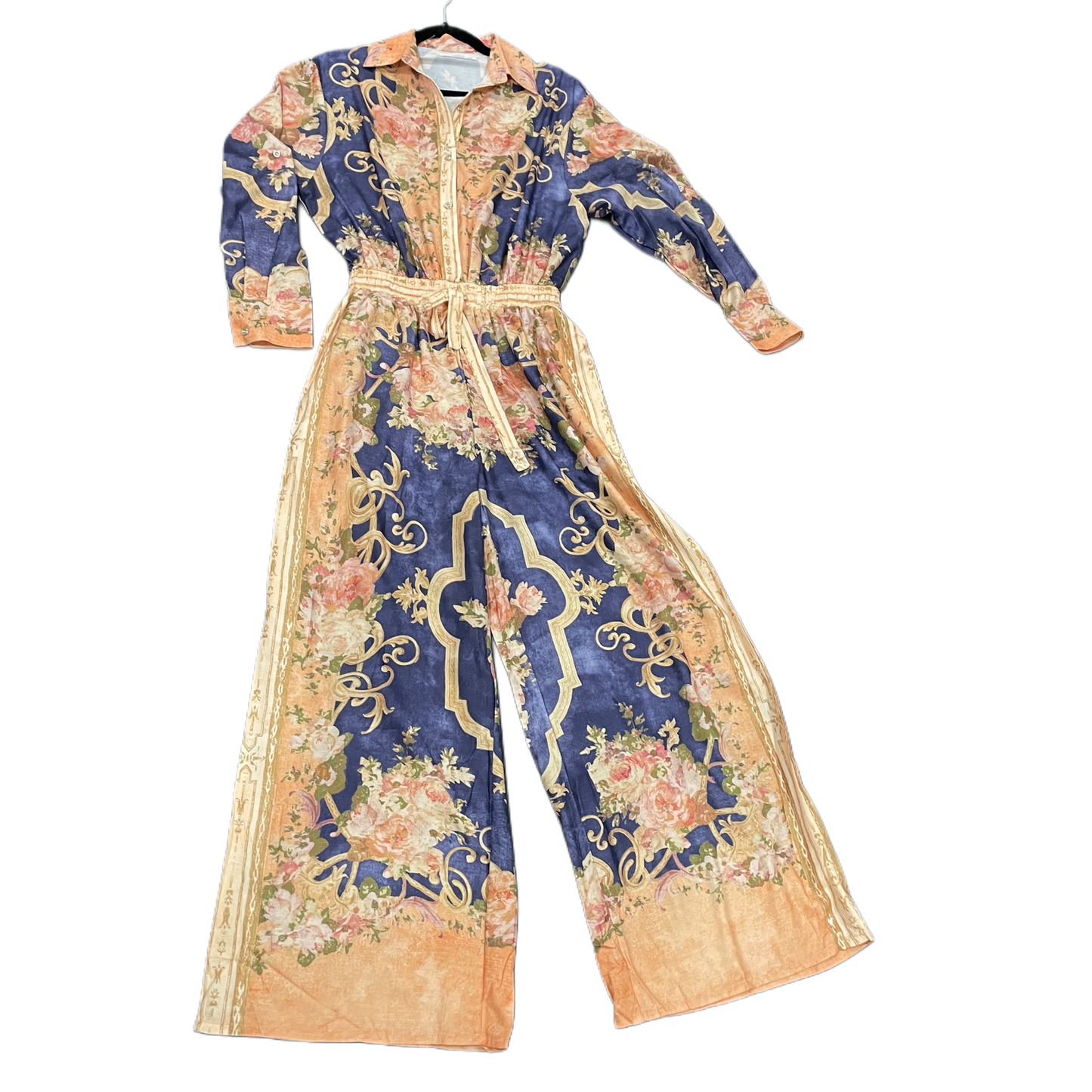 Mono Palazzo Estampado Barroco – Elegancia y Glamour