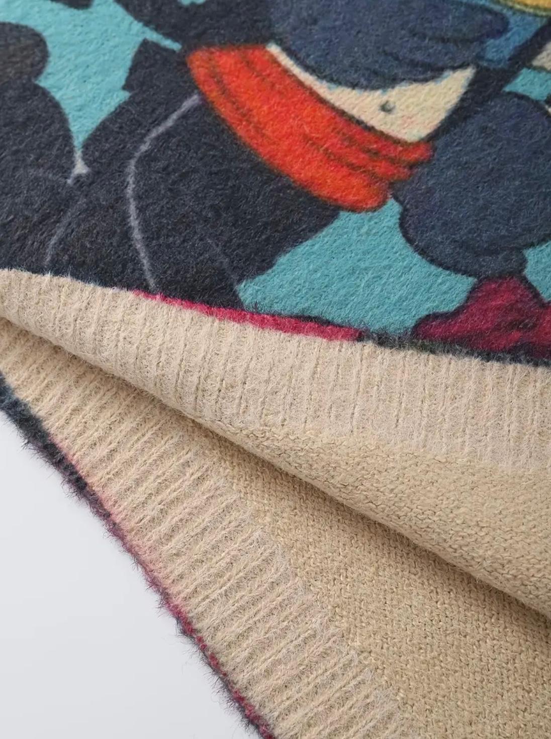 Suéter Oversize Popeye – Estilo Retro y Cómodo - FreeLife Miami