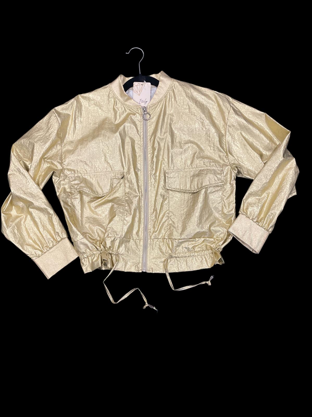 Chaqueta Italiana Metalizada Cortaviento – Edición Limitad
